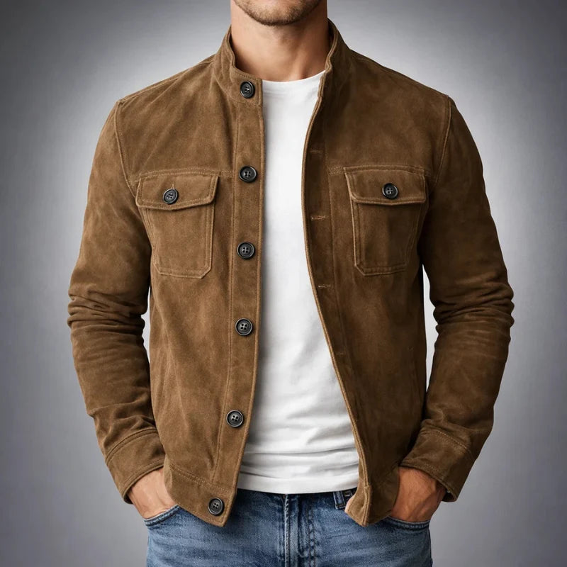 Fletcher | Suede Shirt Jacket