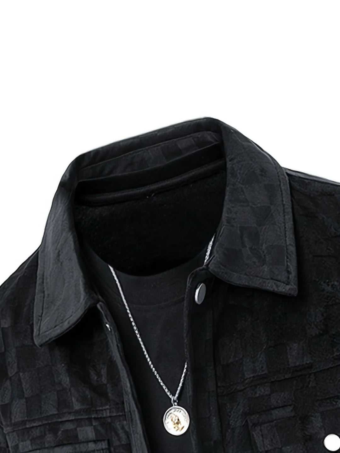 Marlow | Chequer Suede Jacket