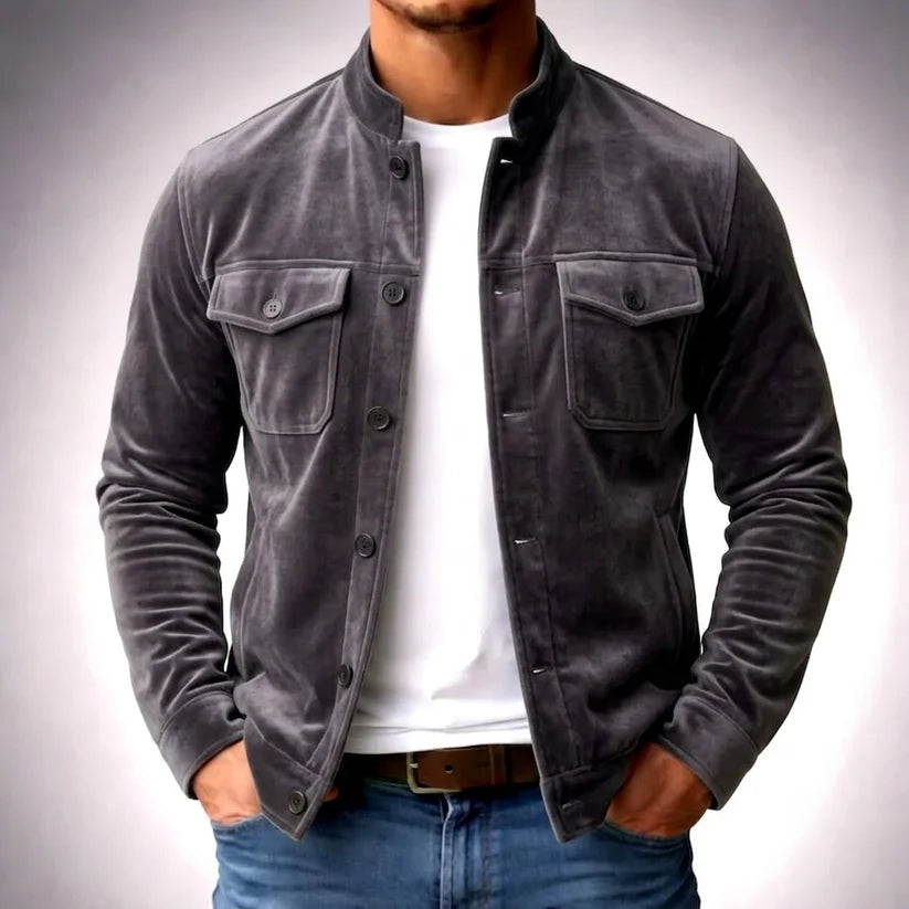 Fletcher | Suede Shirt Jacket