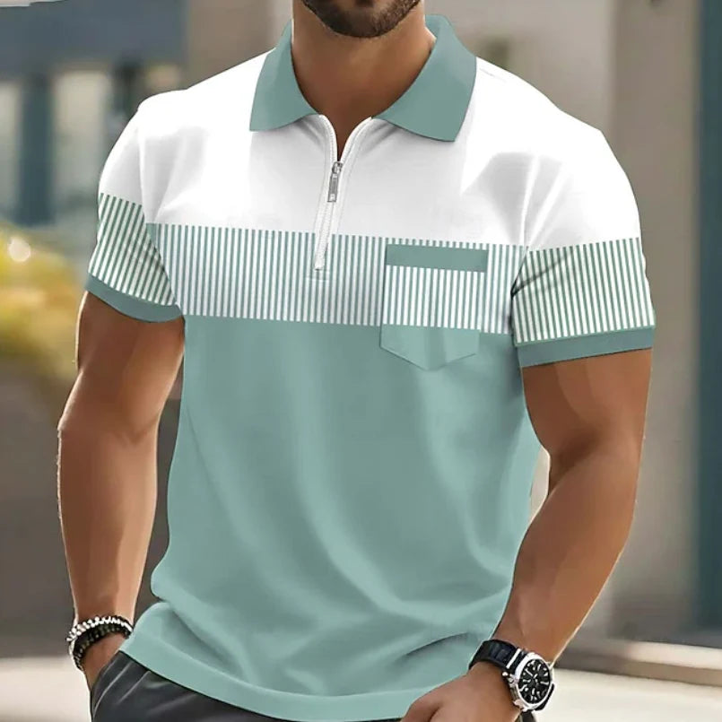 Sterling | Zip-Collar Polo