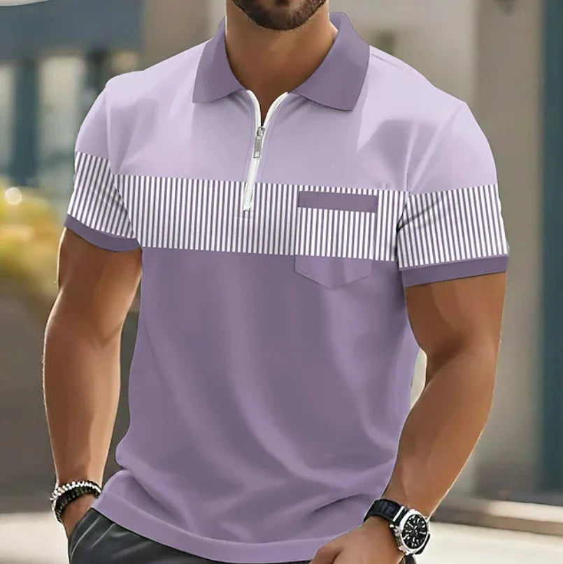 Sterling | Zip-Collar Polo