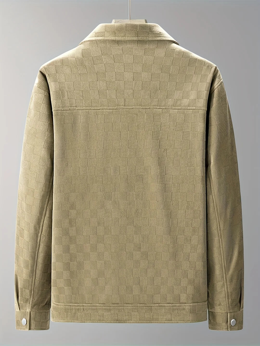 Marlow | Chequer Suede Jacket