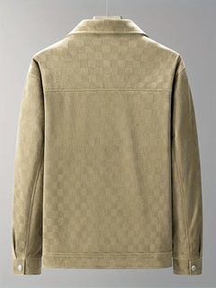 Marlow | Chequer Suede Jacket