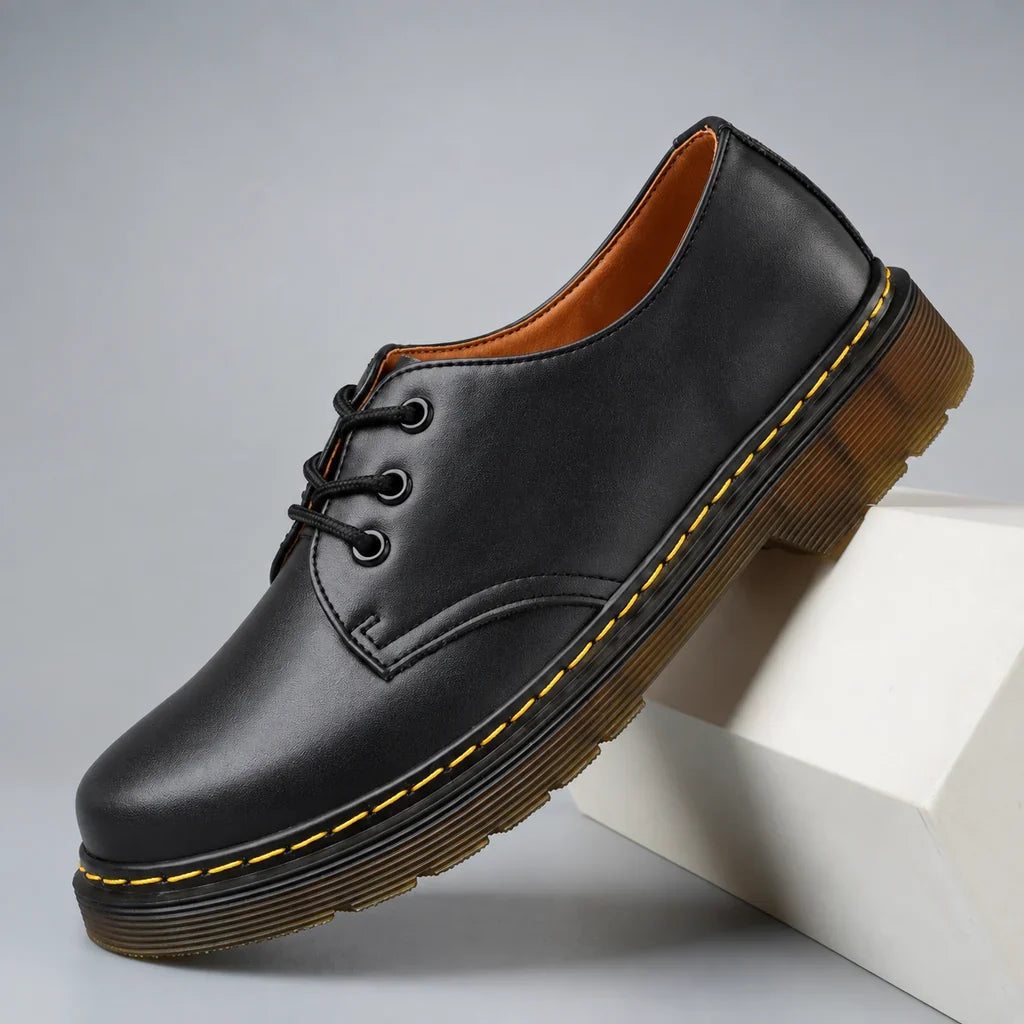 Edward | Classic Derby Shoes - Black
