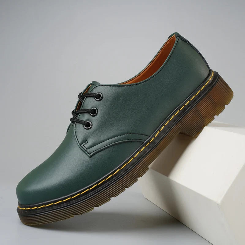 Edward | Classic Derby Shoes - Green