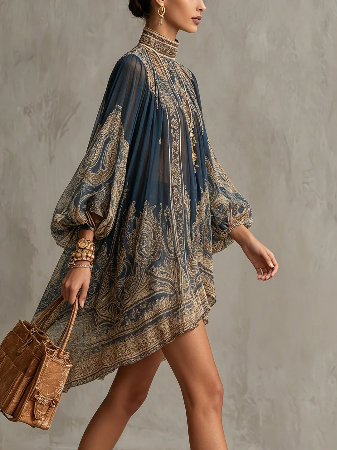 Seraphine | Baroque Statement Dress